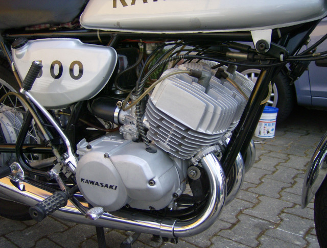 SCHLACHTFEST Kawasaki 500 H1 H 1 Mach III 3 Zylinder 2 Takt Oldtimer - Autos nach Marken - Rimbach