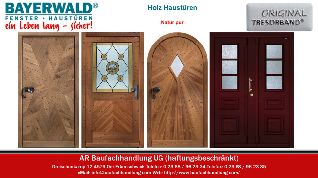 Bayerwald Aktions Holzhaustüren   Holz Haustüren - Handwerk Hausbau Garten - Oer-Erkenschwick