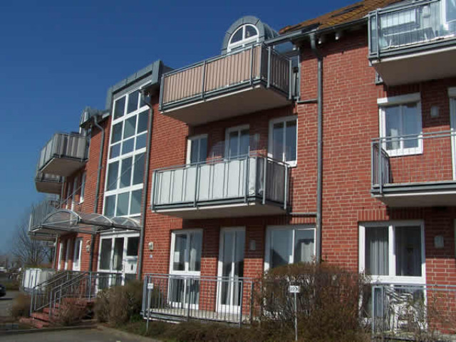 Ostsee-Ferienwohnung Kalifornien mit Balkon und Meerblick - Urlaub Reise - Schönberg-Kalifornien