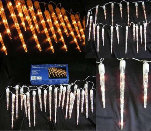 Eiszapfen Lichterkette-Schöne & pfiffige Geschenk Ideen jetzt online bei schotte - Handwerk Hausbau Garten - Essen