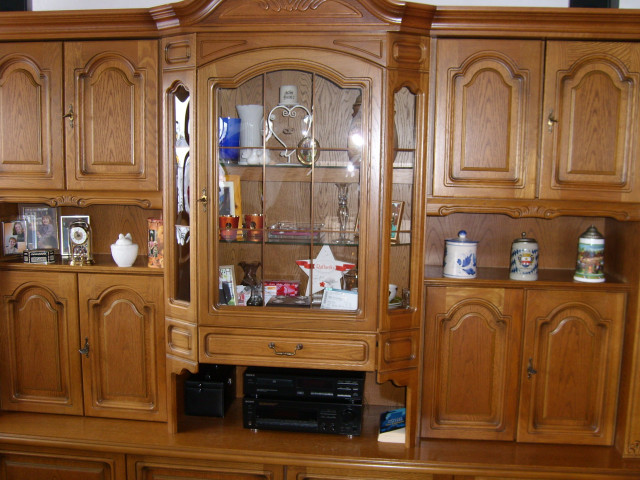 Wohnzimmer-Schrankwand - Handwerk Hausbau Garten - Neustadt