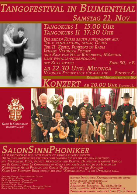 1. Tango Argentino Festival in Blumenthal - Hobby Spiele - Blumenthal 1