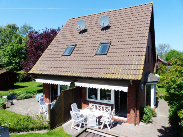 Strandnahes Ostsee-Ferienhaus Ostwind mit Terrasse und Internet - Urlaub Reise - Schönberg-Kalifornien